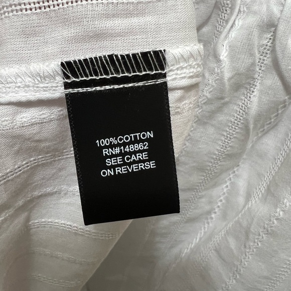 Nwt! torrid 3 bright white crochet tank top - Picture 6 of 7